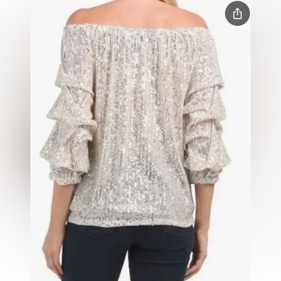 CeCe Sequin Top - Picture 2 of 10